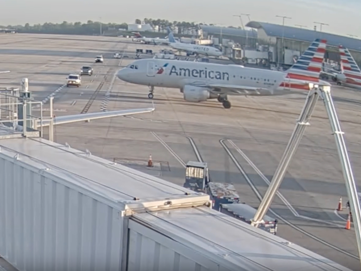 ‘We nearly hit them.’ American Airlines jet almost collides with truck at North Carolina airport
